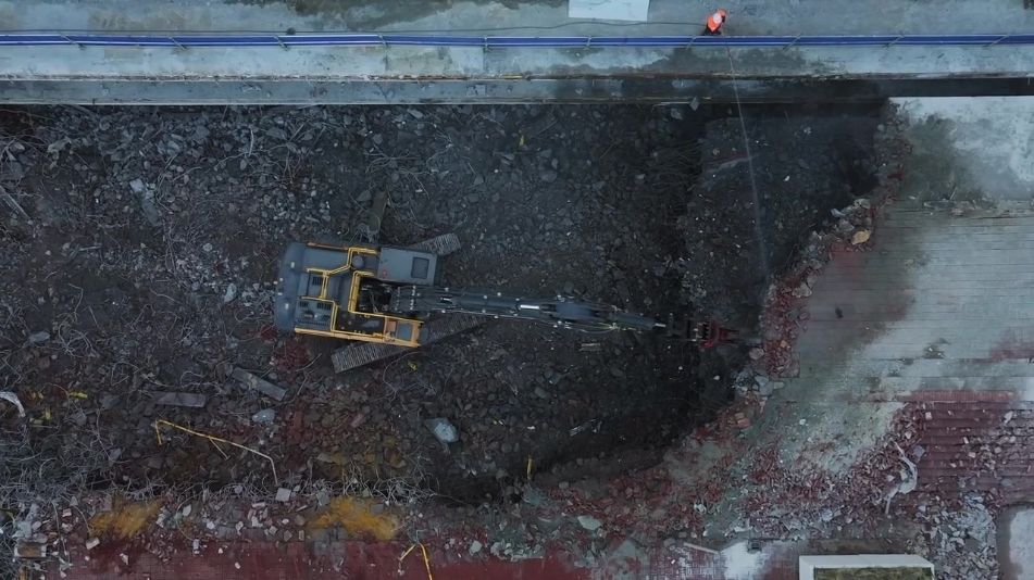 Demolition of Perth concert hall 2025 completed by Focus Demolition